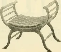 An illustration from Upholstered furniture for the parlor, hall, library, reception room, hotels, stores, club rooms, etc. / Streit and Schmit. (1897)