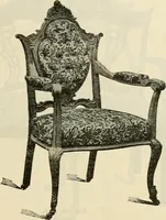 An illustration from Upholstered furniture for the parlor, hall, library, reception room, hotels, stores, club rooms, etc. / Streit and Schmit. (1897)