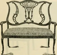 An illustration from Upholstered furniture for the parlor, hall, library, reception room, hotels, stores, club rooms, etc. / Streit and Schmit. (1897)