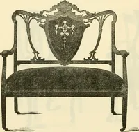 An illustration from Upholstered furniture for the parlor, hall, library, reception room, hotels, stores, club rooms, etc. / Streit and Schmit. (1897)