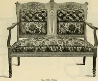 An illustration from Upholstered furniture for the parlor, hall, library, reception room, hotels, stores, club rooms, etc. / Streit and Schmit. (1897)
