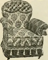 An illustration from Upholstered furniture for the parlor, hall, library, reception room, hotels, stores, club rooms, etc. / Streit and Schmit. (1897)