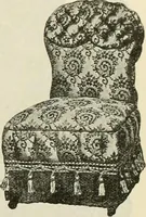 An illustration from Upholstered furniture for the parlor, hall, library, reception room, hotels, stores, club rooms, etc. / Streit and Schmit. (1897)