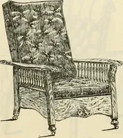 An illustration from Upholstered furniture for the parlor, hall, library, reception room, hotels, stores, club rooms, etc. / Streit and Schmit. (1897)