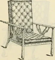 An illustration from Upholstered furniture for the parlor, hall, library, reception room, hotels, stores, club rooms, etc. / Streit and Schmit. (1897)