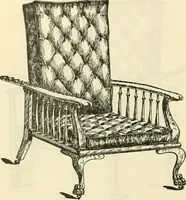 An illustration from Upholstered furniture for the parlor, hall, library, reception room, hotels, stores, club rooms, etc. / Streit and Schmit. (1897)