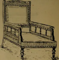An illustration from Upholstery, with numerous engravings and diagrams; (1904)