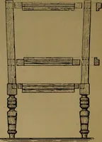 An illustration from Upholstery, with numerous engravings and diagrams; (1904)