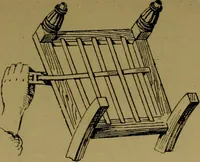 An illustration from Upholstery, with numerous engravings and diagrams; (1904)