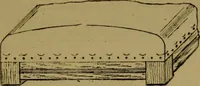 An illustration from Upholstery, with numerous engravings and diagrams; (1904)