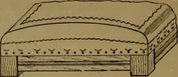 An illustration from Upholstery, with numerous engravings and diagrams; (1904)