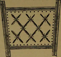 An illustration from Upholstery, with numerous engravings and diagrams; (1904)