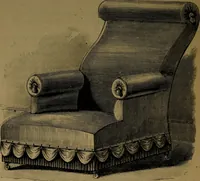 An illustration from Upholstery, with numerous engravings and diagrams; (1904)