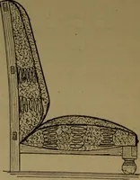 An illustration from Upholstery, with numerous engravings and diagrams; (1904)
