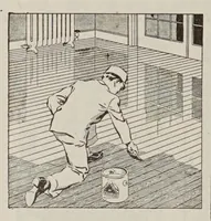 An illustration from Up-to-the-minute cyclopedia of paints and decorative materials (1930)