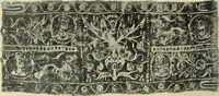 An illustration from Ursprung der christlichen Kirchenkunst, neue Tatsachen und Grundsätze der Kunstforschung, erörtert von Josef Strzygowski. Deutsche, vermehrte Originalausgabe (1920)