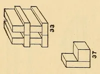 An illustration from The use of the kindergarten gifts (1918)