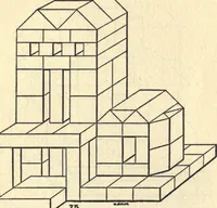 An illustration from The use of the kindergarten gifts (1918)