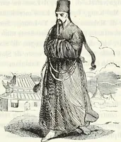 An illustration from Usi e costumi sociali, politici e religiosi di tutti i popoli del mondo : da documenti autentici e dai viaggi migliori e più recenti (1844)