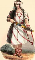 An illustration from Usi e costumi sociali, politici e religiosi di tutti i popoli del mondo : da documenti autentici e dai viaggi migliori e più recenti (1844)