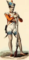 An illustration from Usi e costumi sociali, politici e religiosi di tutti i popoli del mondo : da documenti autentici e dai viaggi migliori e più recenti (1844)