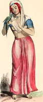 An illustration from Usi e costumi sociali, politici e religiosi di tutti i popoli del mondo : da documenti autentici e dai viaggi migliori e più recenti (1844)