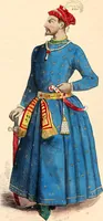 An illustration from Usi e costumi sociali, politici e religiosi di tutti i popoli del mondo : da documenti autentici e dai viaggi migliori e più recenti (1844)