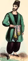 An illustration from Usi e costumi sociali, politici e religiosi di tutti i popoli del mondo : da documenti autentici e dai viaggi migliori e più recenti (1844)