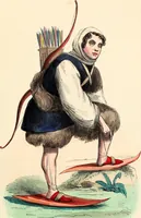 An illustration from Usi e costumi sociali, politici e religiosi di tutti i popoli del mondo : da documenti autentici e dai viaggi migliori e più recenti (1844)