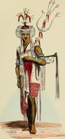 An illustration from Usi e costumi sociali, politici e religiosi di tutti i popoli del mondo : da documenti autentici e dai viaggi migliori e più recenti (1844)