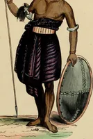 An illustration from Usi e costumi sociali, politici e religiosi di tutti i popoli del mondo : da documenti autentici e dai viaggi migliori e più recenti (1844)