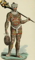 An illustration from Usi e costumi sociali, politici e religiosi di tutti i popoli del mondo : da documenti autentici e dai viaggi migliori e più recenti (1844)