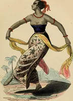 An illustration from Usi e costumi sociali, politici e religiosi di tutti i popoli del mondo : da documenti autentici e dai viaggi migliori e più recenti (1844)
