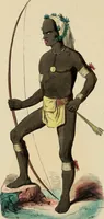 An illustration from Usi e costumi sociali, politici e religiosi di tutti i popoli del mondo : da documenti autentici e dai viaggi migliori e più recenti (1844)