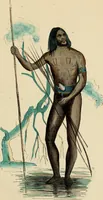 An illustration from Usi e costumi sociali, politici e religiosi di tutti i popoli del mondo : da documenti autentici e dai viaggi migliori e più recenti (1844)