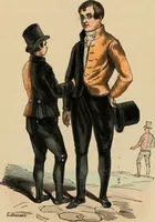 Picture 27 of 77 from Usi e costumi sociali, politici e religiosi di tutti i popoli del mondo : da documenti autentici e dai viaggi migliori e più recenti (1844), leaf 343
