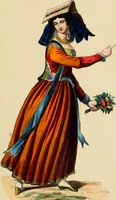 Picture 31 of 77 from Usi e costumi sociali, politici e religiosi di tutti i popoli del mondo : da documenti autentici e dai viaggi migliori e più recenti (1844), leaf 388