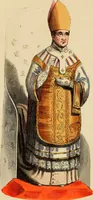 Picture 45 of 77 from Usi e costumi sociali, politici e religiosi di tutti i popoli del mondo : da documenti autentici e dai viaggi migliori e più recenti (1844), leaf 416