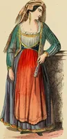 Picture 48 of 77 from Usi e costumi sociali, politici e religiosi di tutti i popoli del mondo : da documenti autentici e dai viaggi migliori e più recenti (1844), leaf 446
