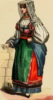 Picture 59 of 77 from Usi e costumi sociali, politici e religiosi di tutti i popoli del mondo : da documenti autentici e dai viaggi migliori e più recenti (1844), leaf 472
