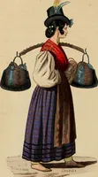Picture 60 of 77 from Usi e costumi sociali, politici e religiosi di tutti i popoli del mondo : da documenti autentici e dai viaggi migliori e più recenti (1844), leaf 477