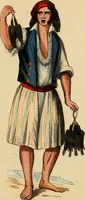 Picture 62 of 77 from Usi e costumi sociali, politici e religiosi di tutti i popoli del mondo : da documenti autentici e dai viaggi migliori e più recenti (1844), leaf 528