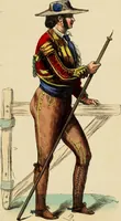 Picture 69 of 77 from Usi e costumi sociali, politici e religiosi di tutti i popoli del mondo : da documenti autentici e dai viaggi migliori e più recenti (1844), leaf 552
