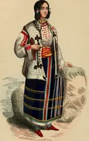Picture 6 of 77 from Usi e costumi sociali, politici e religiosi di tutti i popoli del mondo : da documenti autentici e dai viaggi migliori e più recenti (1844), leaf 65