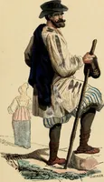 An illustration from Usi e costumi sociali, politici e religiosi di tutti i popoli del mondo : da documenti autentici e dai viaggi migliori e più recenti (1844)
