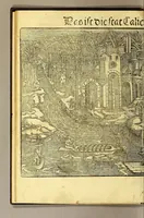 An illustration from Uslegung der Mercarthen oder Cartha marina : darin man sehen mag, wo einer in der wellt sey, vnd wo ein yetlich Landt, Wasser, vnd Stadt gelegen ist. Das alles in dem Büchlin zůfinden (1527)