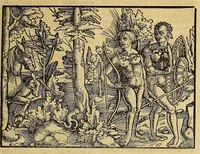 Picture 6 of 9 from Uslegung der Mercarthen oder Cartha marina : darin man sehen mag, wo einer in der wellt sey, vnd wo ein yetlich Landt, Wasser, vnd Stadt gelegen ist. Das alles in dem Büchlin zůfinden (1527), leaf 45