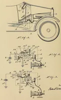 An illustration from U.S. patents covering time keeping mechanisms (1923)