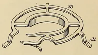 Picture 4 of 20 from U.S. patents covering time keeping mechanisms (1923), leaf 194