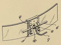 Picture 5 of 20 from U.S. patents covering time keeping mechanisms (1923), leaf 286